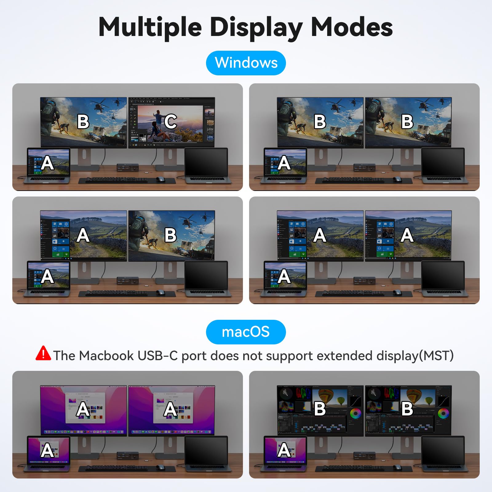 Switch KVM USB C 2 monitor 2 c - Docking Station Usb C recensione e prezzo