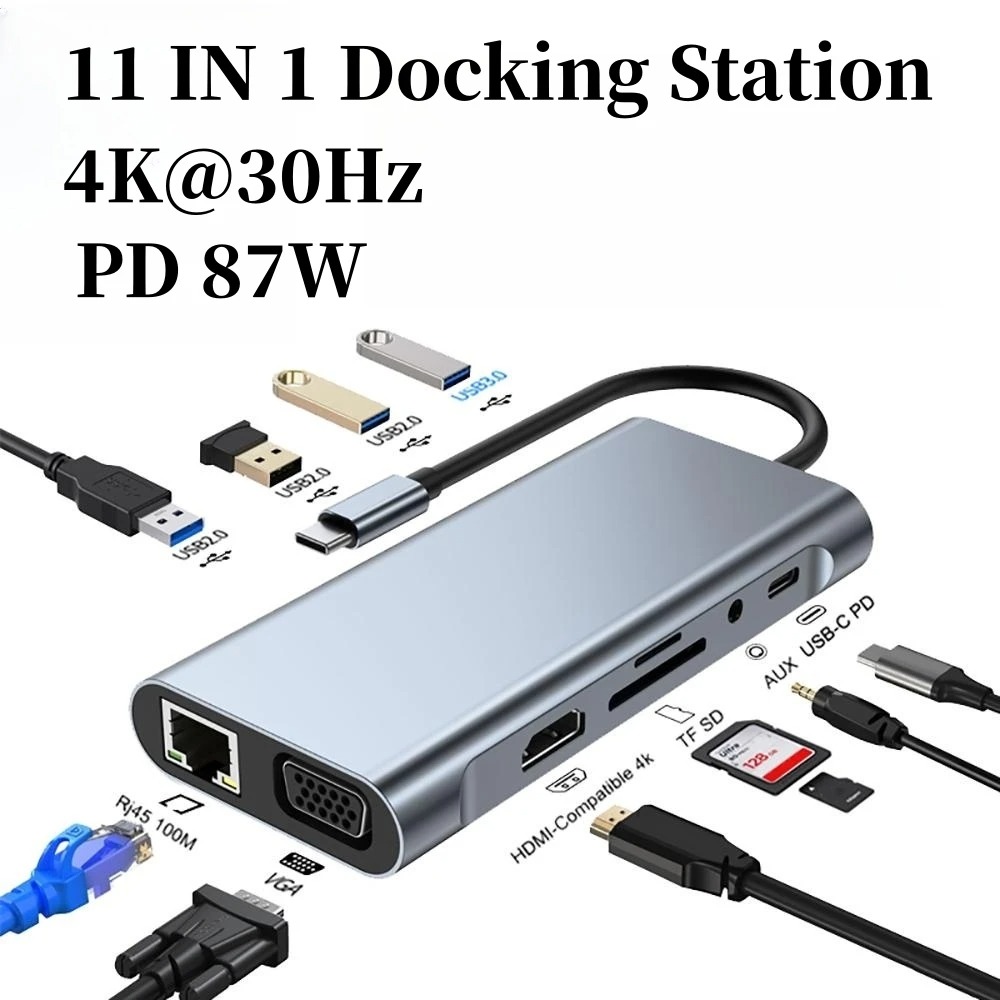 Docking Hub 4/7/8/11in1 Dockin - Docking Station Usb C recensione e prezzo