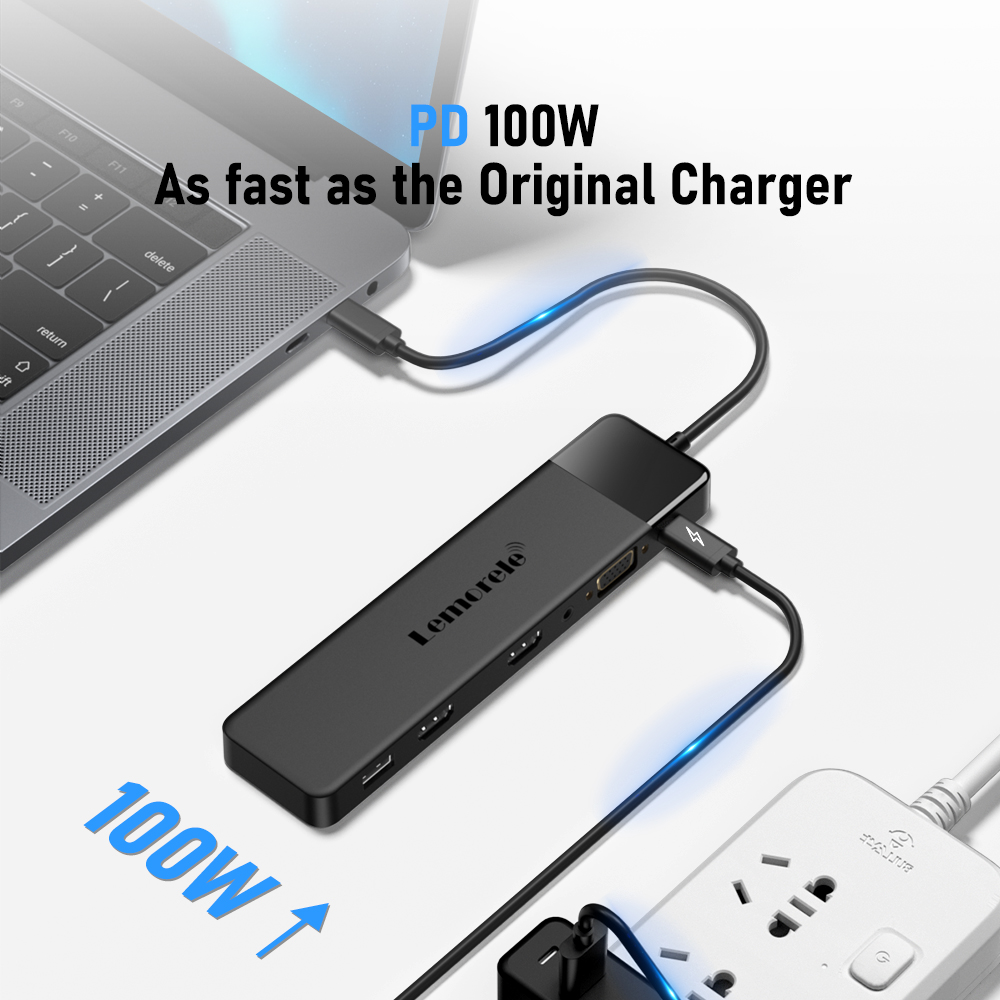 Lemorele Hub USB C 13-in-1 4K3 - Docking Station Usb C recensione e prezzo